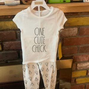 Rae Dunn girls 3t outfit